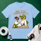 Roll Hard White Belt T-Shirt