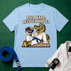 Roll Hard Blue Belt T-Shirt