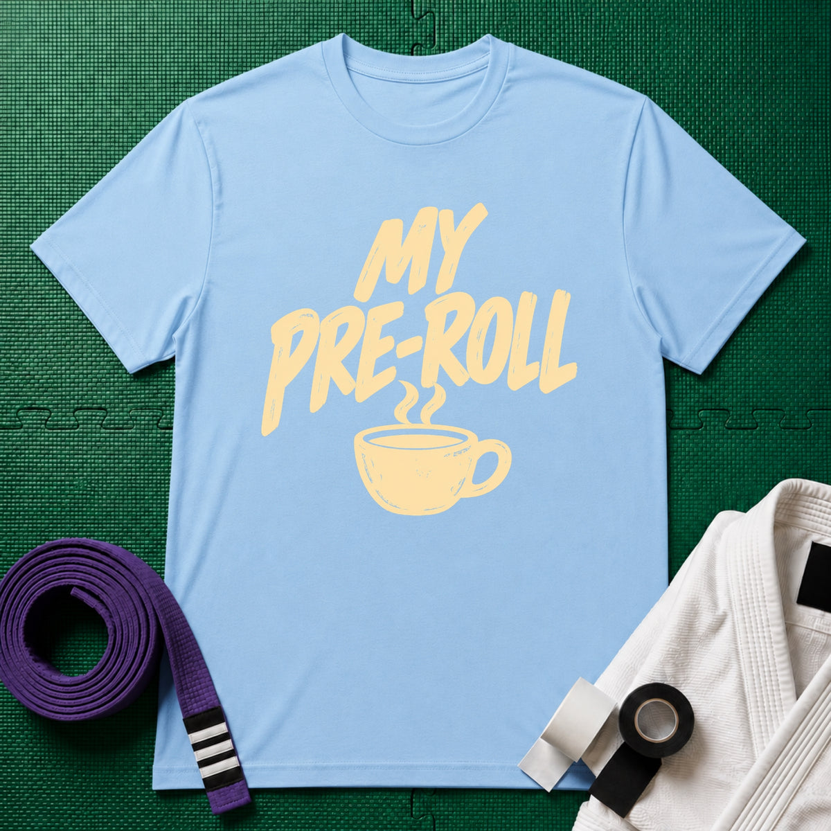 Pre Roll T-Shirt in Light Blue