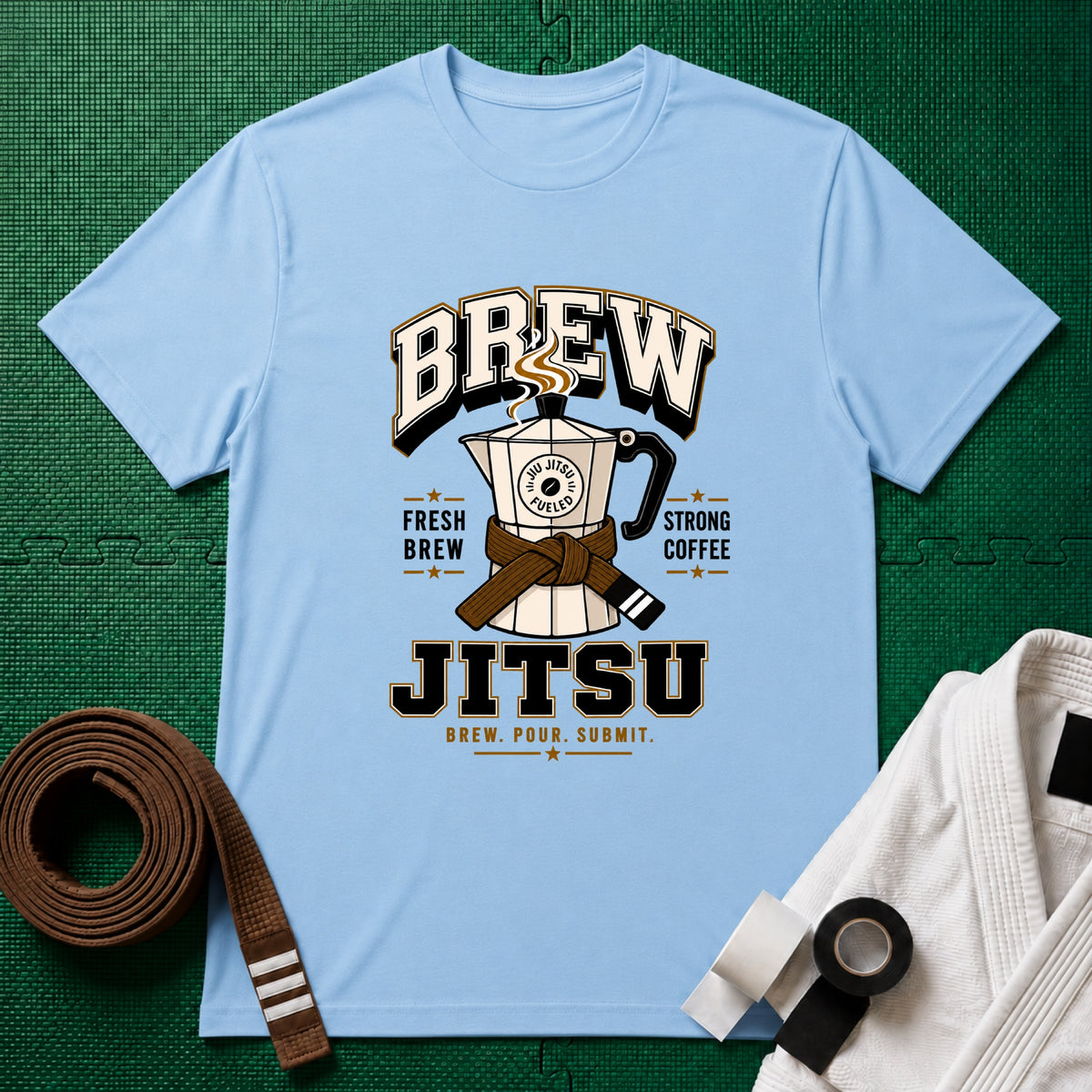 Brew Jitsu Brown belts T-Shirt