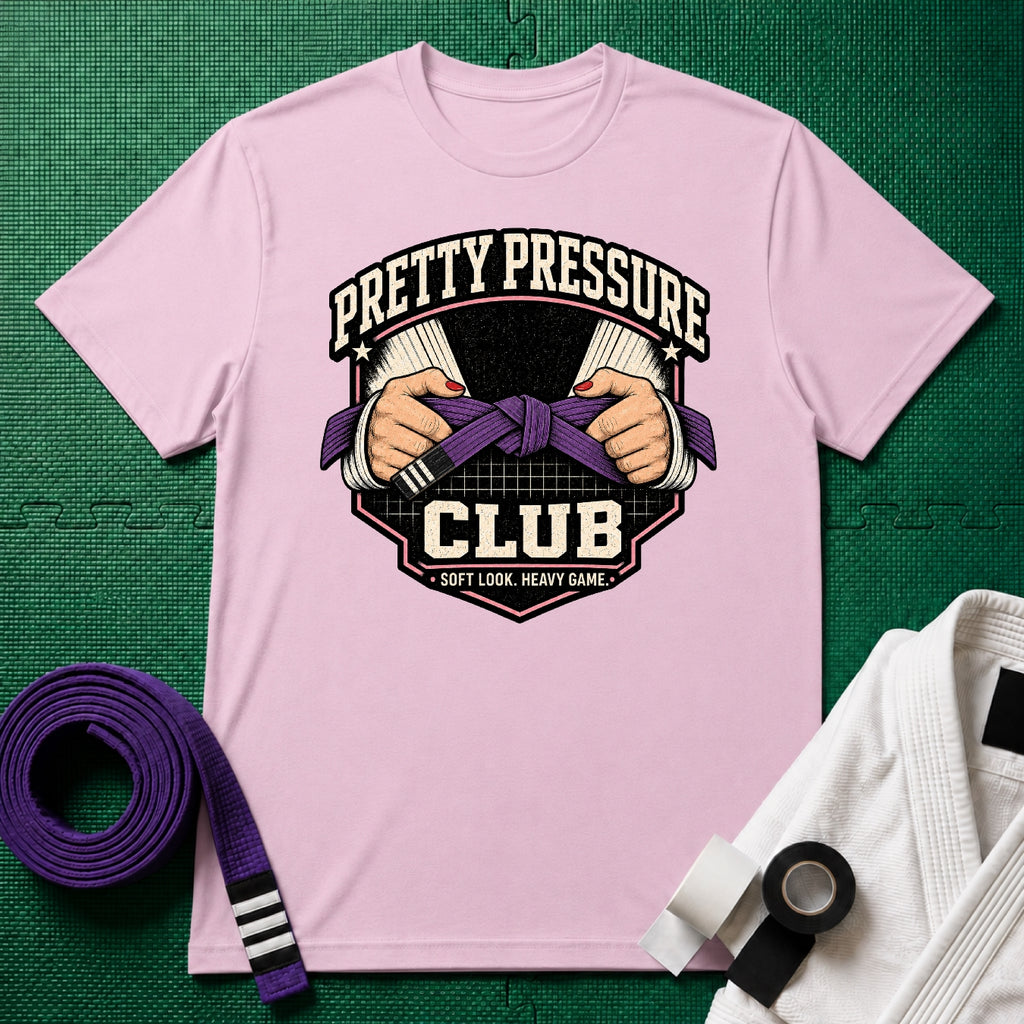 Pretty Pressure Purple Belt T-Shirt