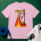 F*ck It T-Shirt (Design 2), Light Pink