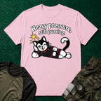 Still Purring No-Gi T-Shirt in Light Pink