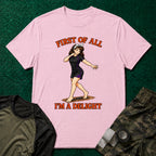 I'm a Delight No-Gi T-Shirt in Light Pink