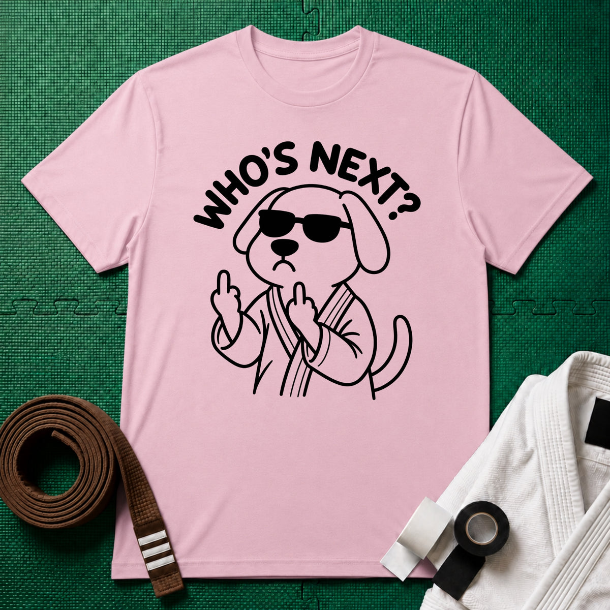 Who's Next T-Shirt, Light Pink
