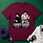 Gamer by Day Purple Belt T-Shirt