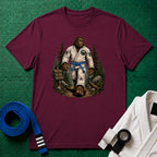 Bigfoot Forest Blue Belt T-Shirt