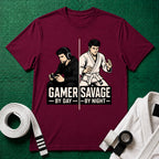 Gamer by Day White Belt T-Shirt