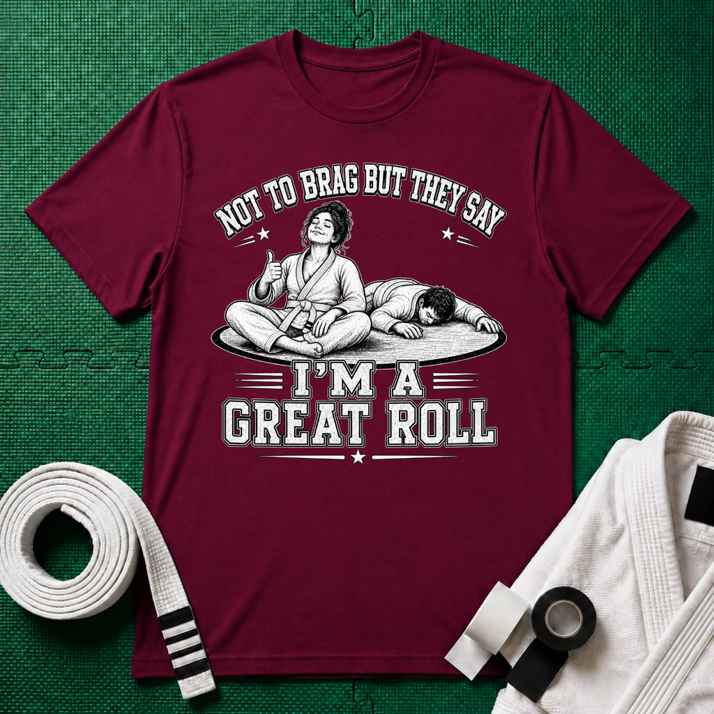 Not to Brag W White Belt T-Shirt