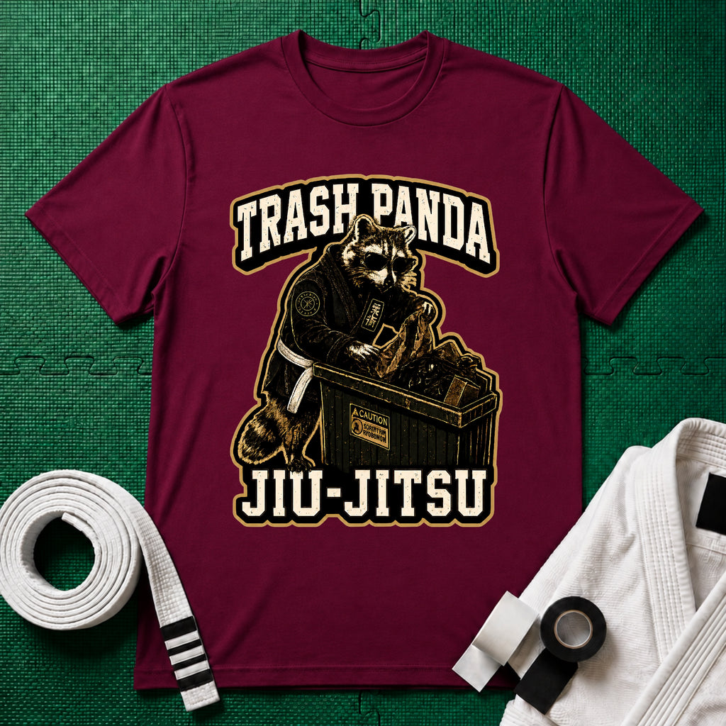 Trash Panda White Belt T-Shirt