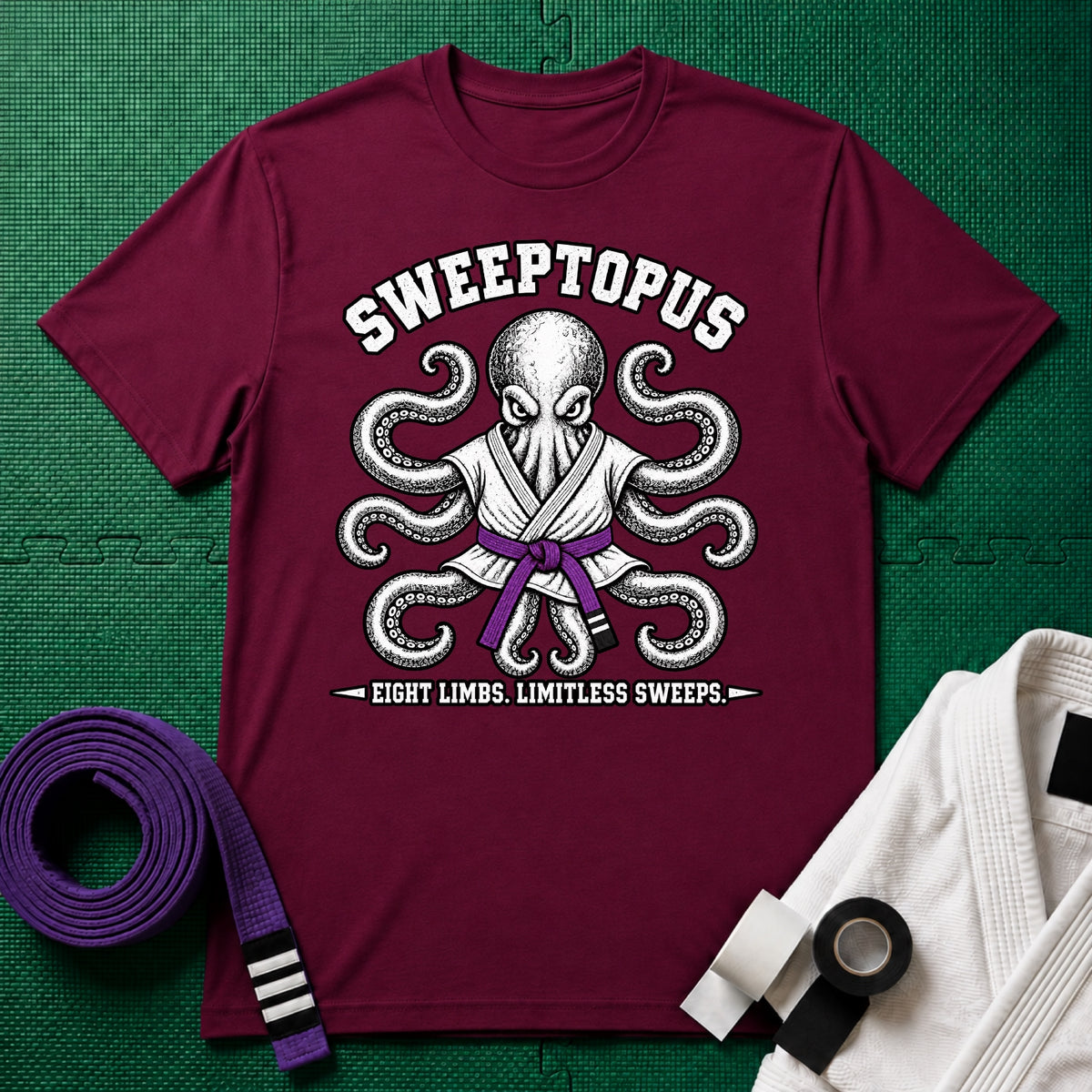 Sweeptopus Purple Belt T-Shirt