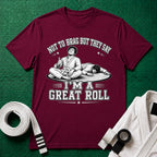 Not to Brag M White Belt T-Shirt