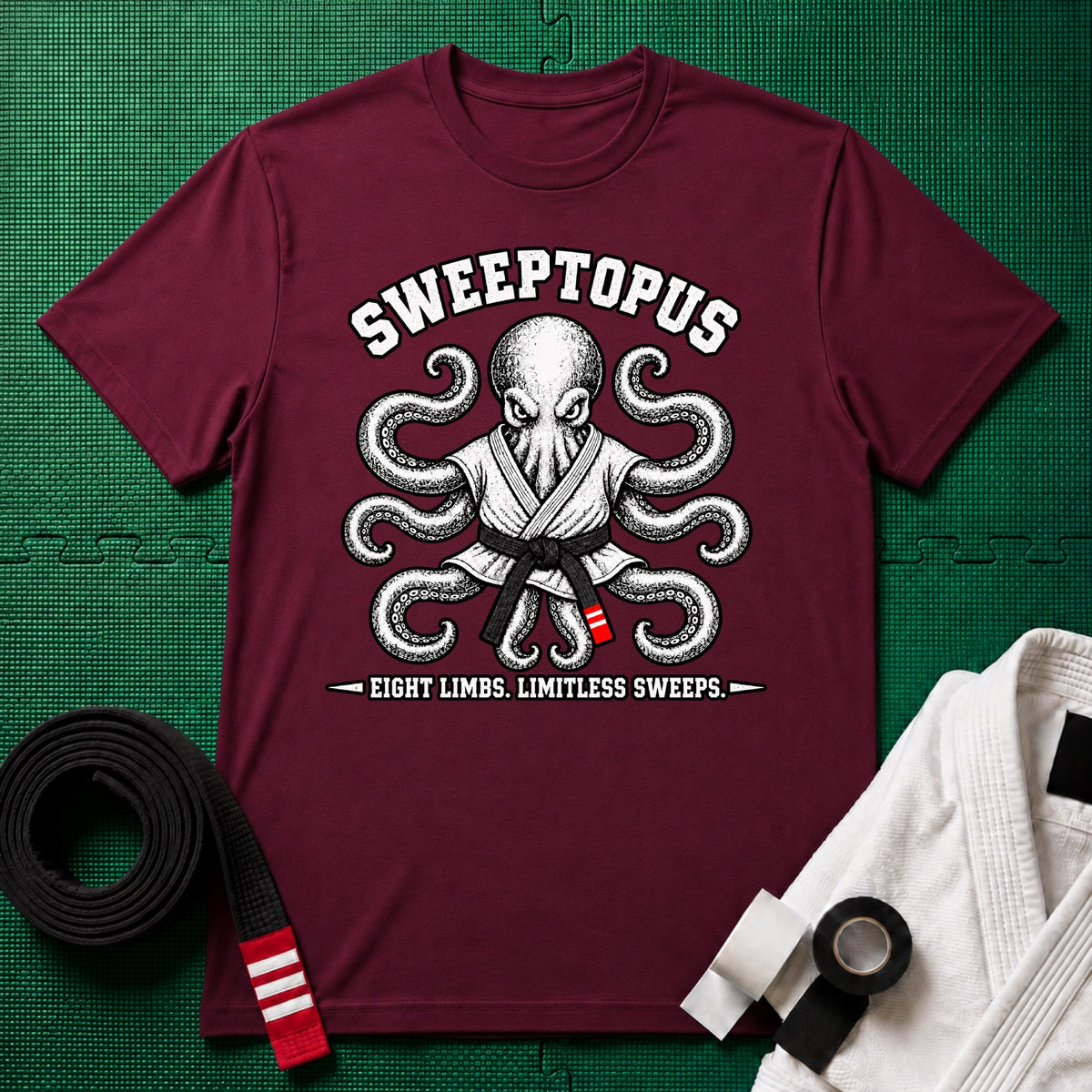 Sweeptopus Black Belt T-Shirt