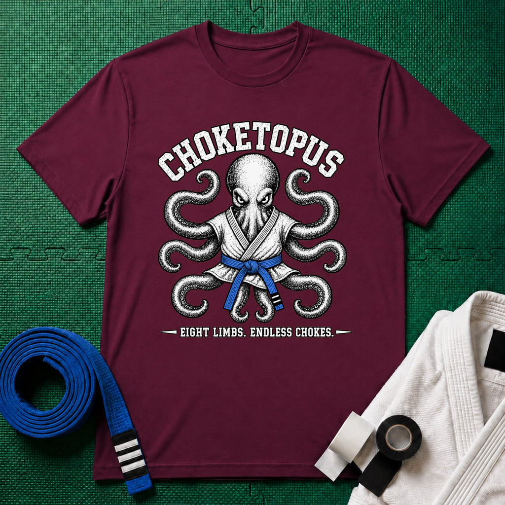 Choketopus Blue Belt T-Shirt