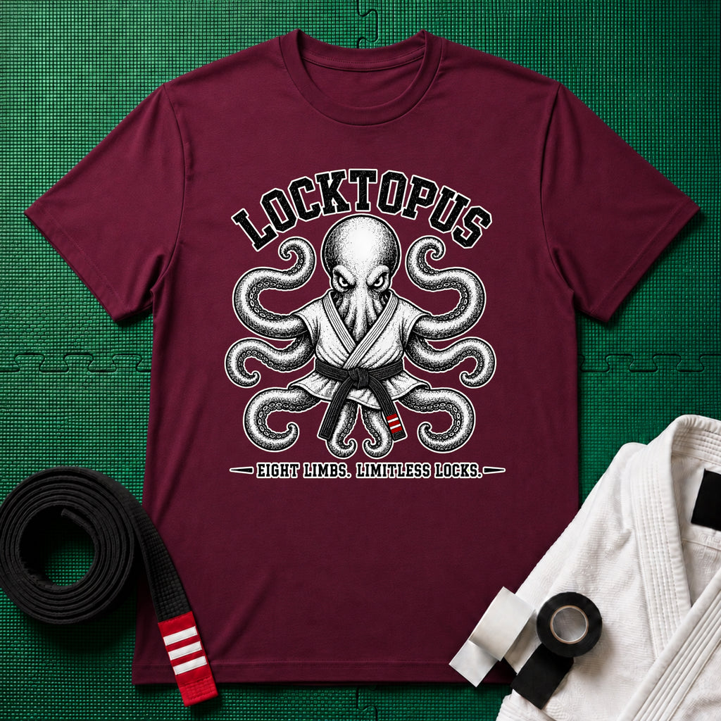 Locktopus Black Belt T-Shirt