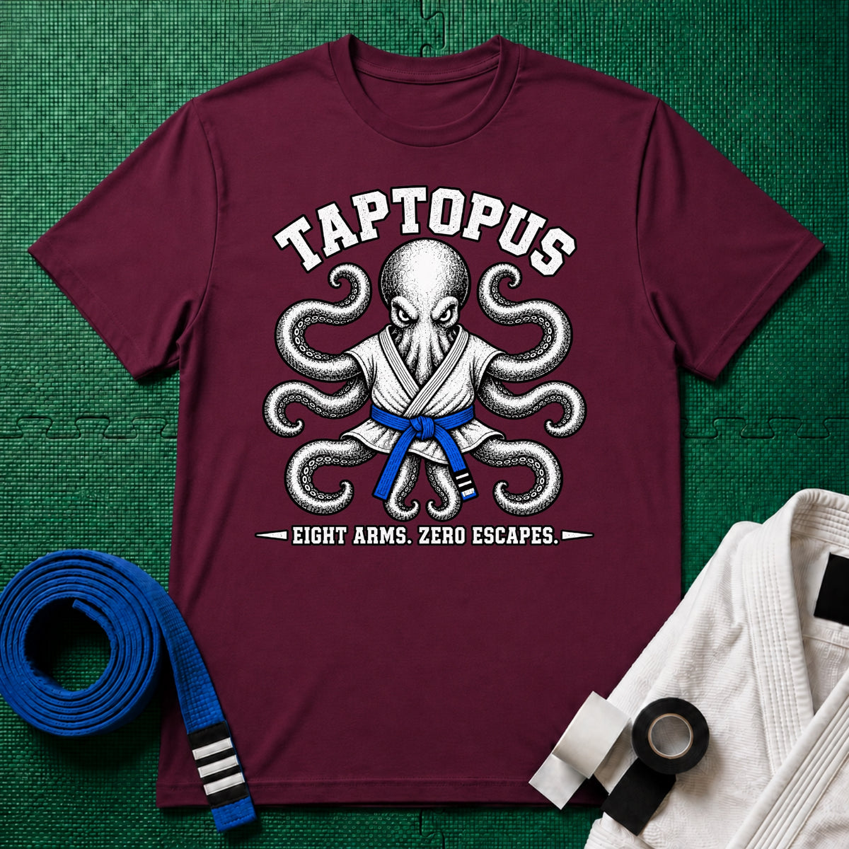 Taptopus Blue Belt T-Shirt