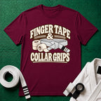 Finger Tape White Belt T-Shirt