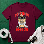 To Go Cup White Belt T-Shirt