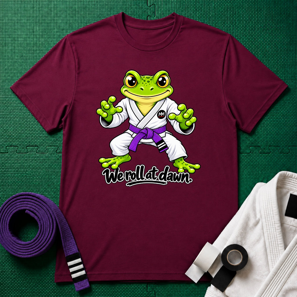 We Roll Purple Belt T-Shirt