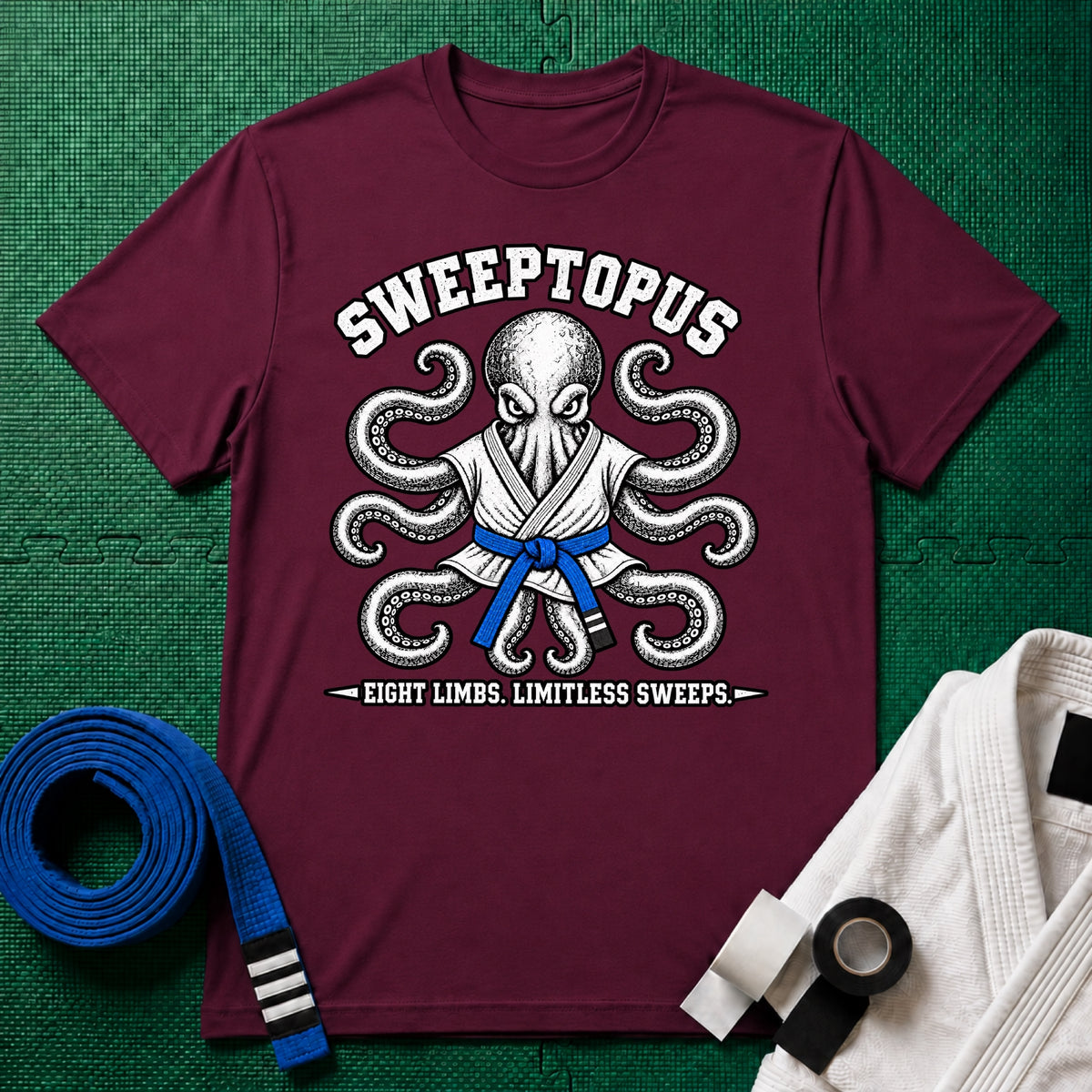 Sweeptopus Blue Belt T-Shirt