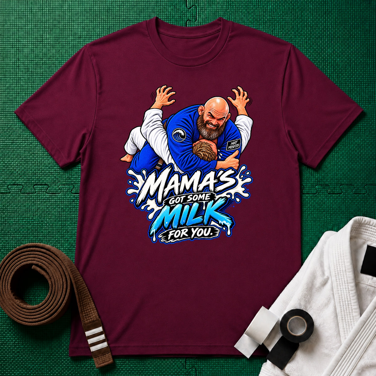 Mama's Milk Brown Belt T-Shirt