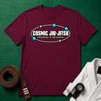 Cosmic Jiu-Jitsu T-Shirt in Maroon