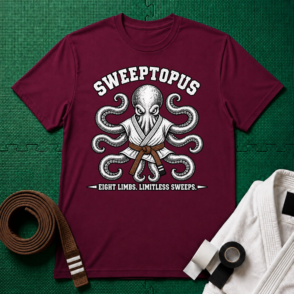 Sweeptopus Brown Belt T-Shirt