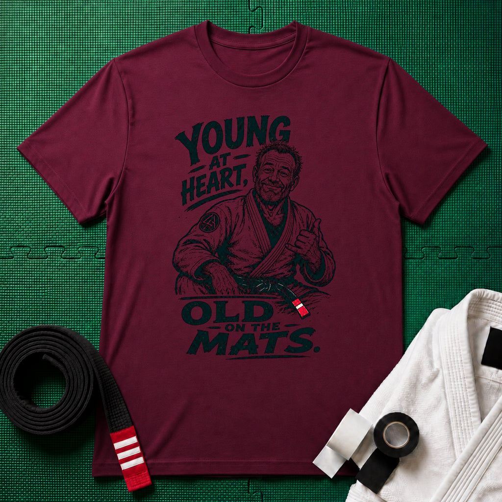 Young at Heart Black Belt T-Shirt