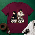 Gamer by Day Brown Belt T-Shirt