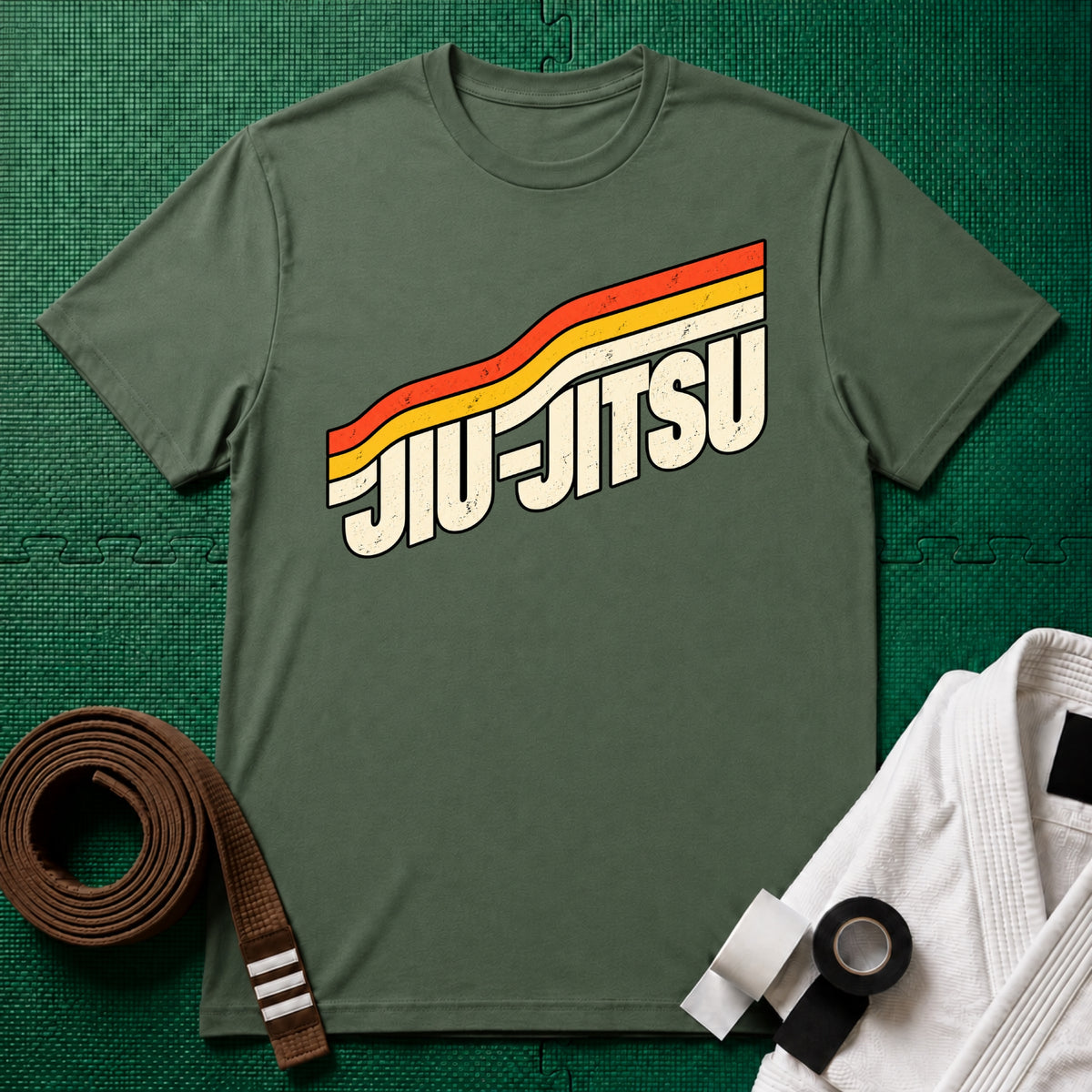 Retro Jiu-Jitsu T-Shirt
