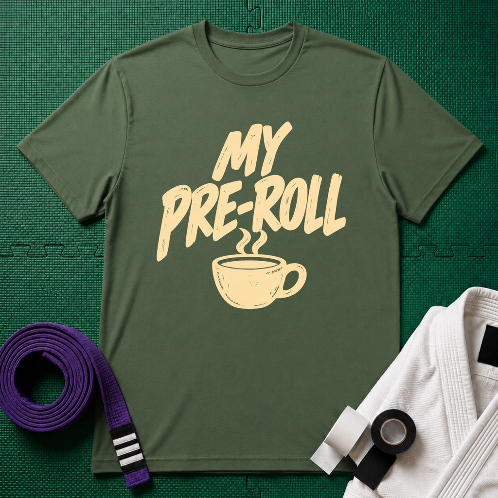 Pre Roll T-Shirt in Military Green