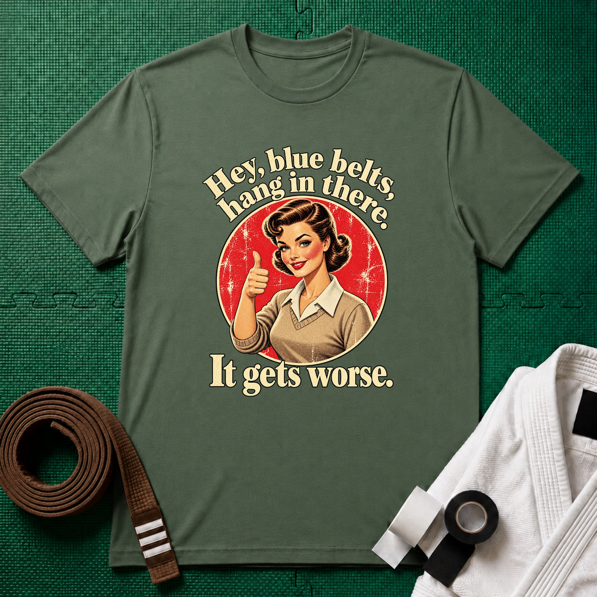 Hey Blue Belts T-Shirt