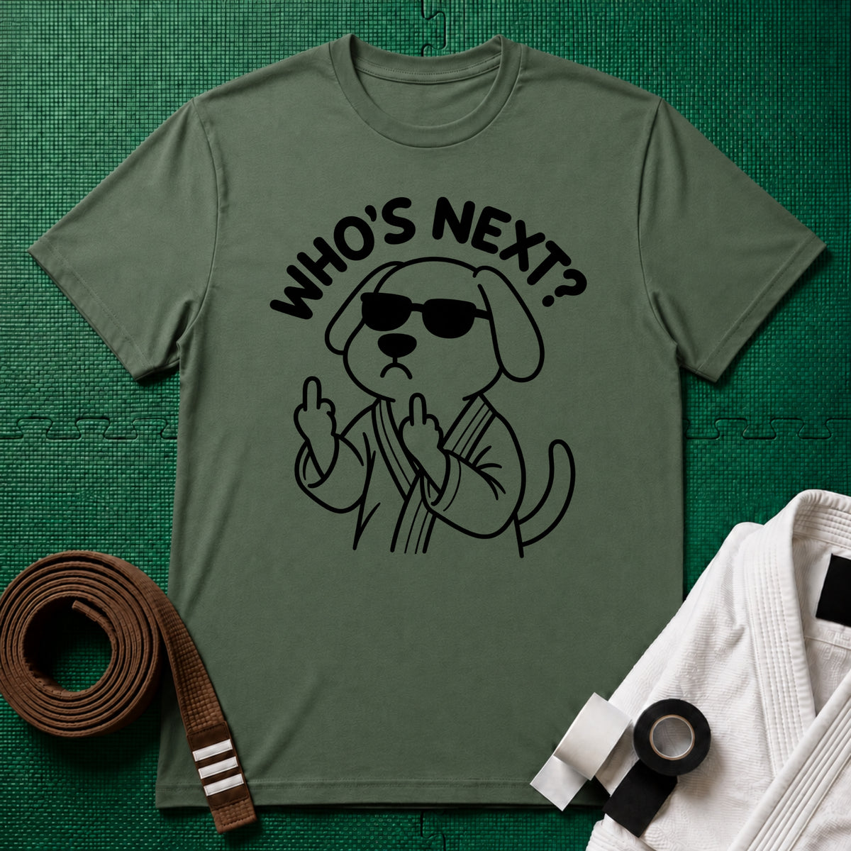 Who's Next T-Shirt, Military Green