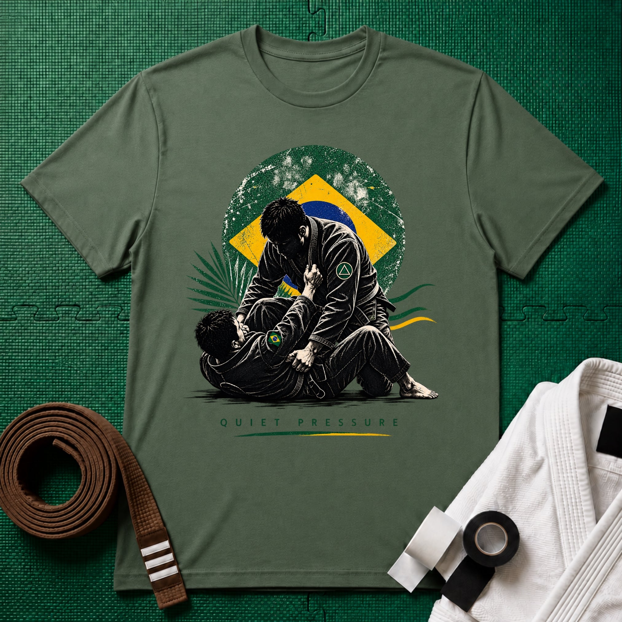 Quiet Pressure Brazil T-Shirt