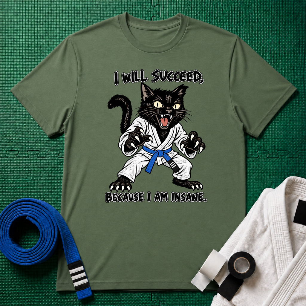 Succeed Blue Belt T-Shirt