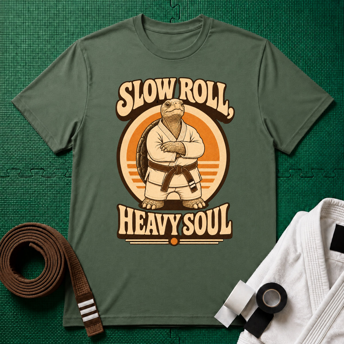 Slow Roll Brown Belt T-Shirt
