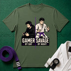 Gamer by Day Purple Belt T-Shirt
