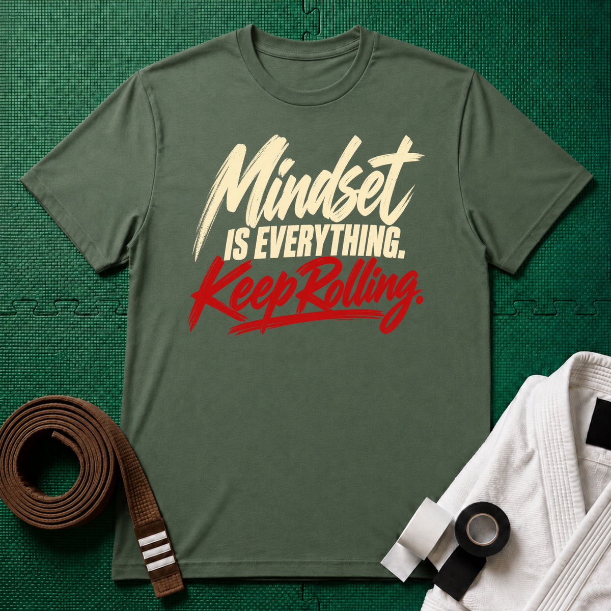 Mindset Is Everything Script T-Shirt