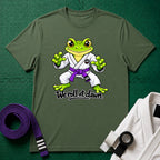 We Roll Purple Belt T-Shirt
