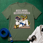 Roll Hard Blue Belt T-Shirt