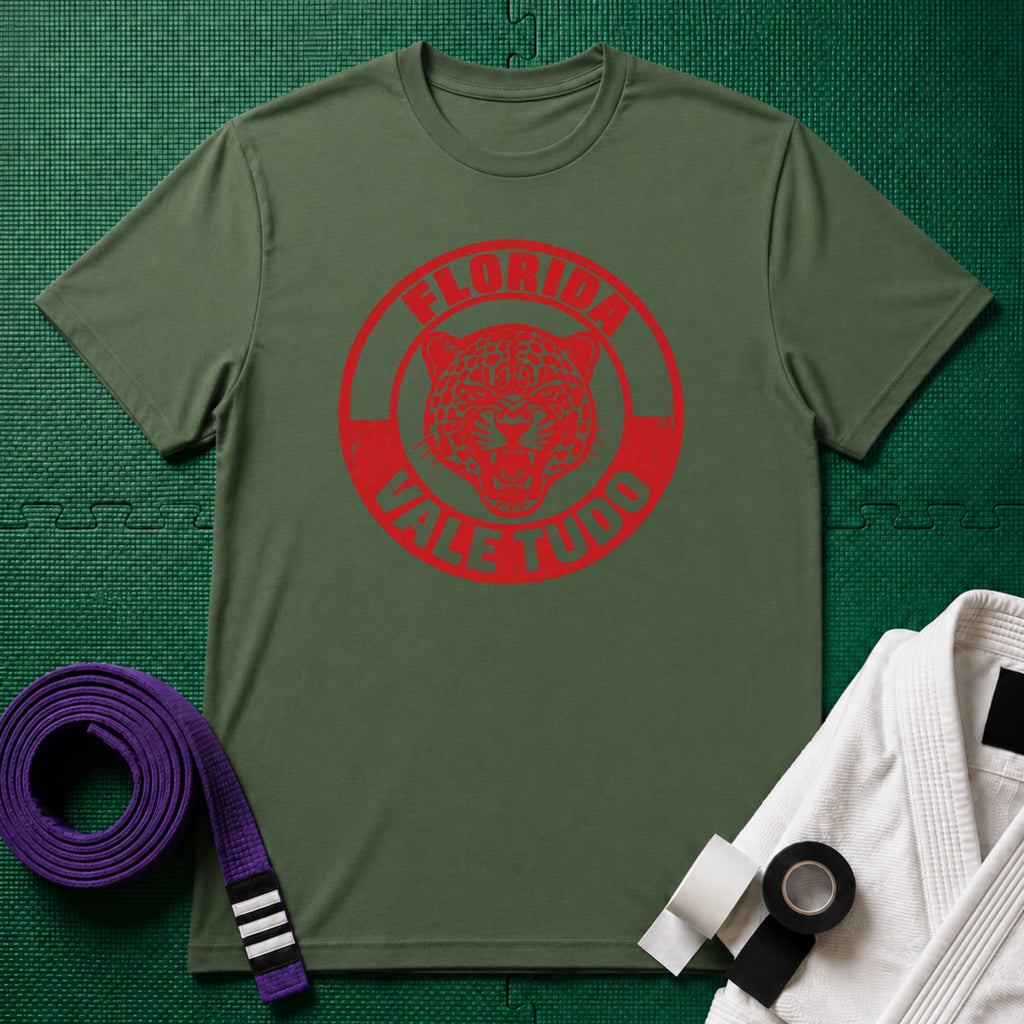 Florida Vale Tudo T-Shirt, Military Green