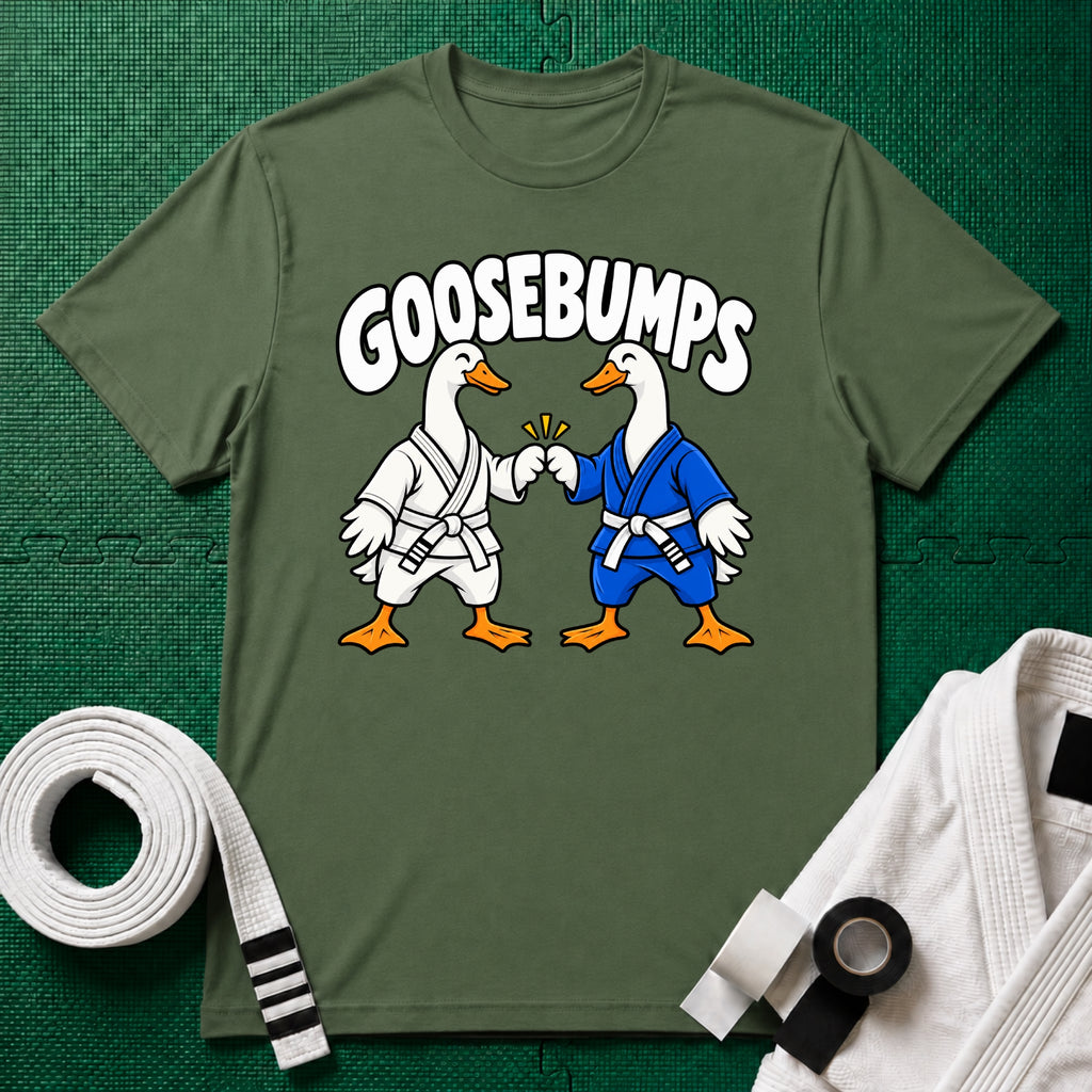 Goosebumps White Belt T-Shirt