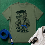 Young at Heart Blue Belt T-Shirt