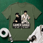 Gamer by Day White Belt T-Shirt