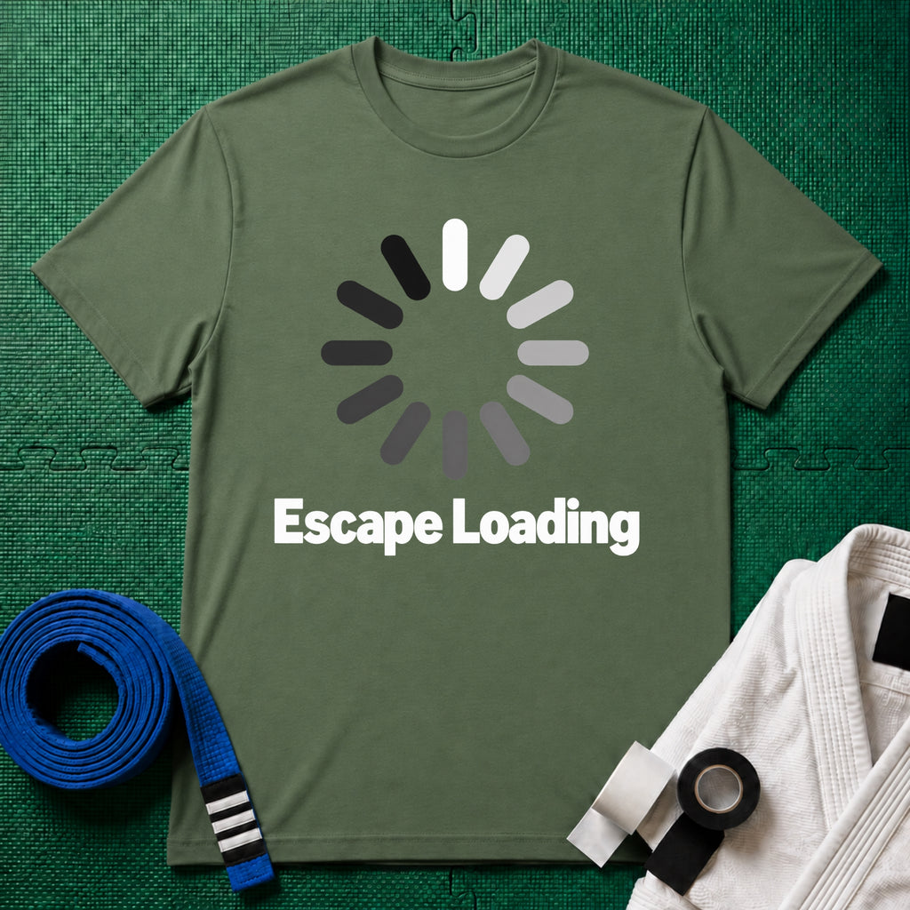 Escape Loading T-Shirt in Military Green