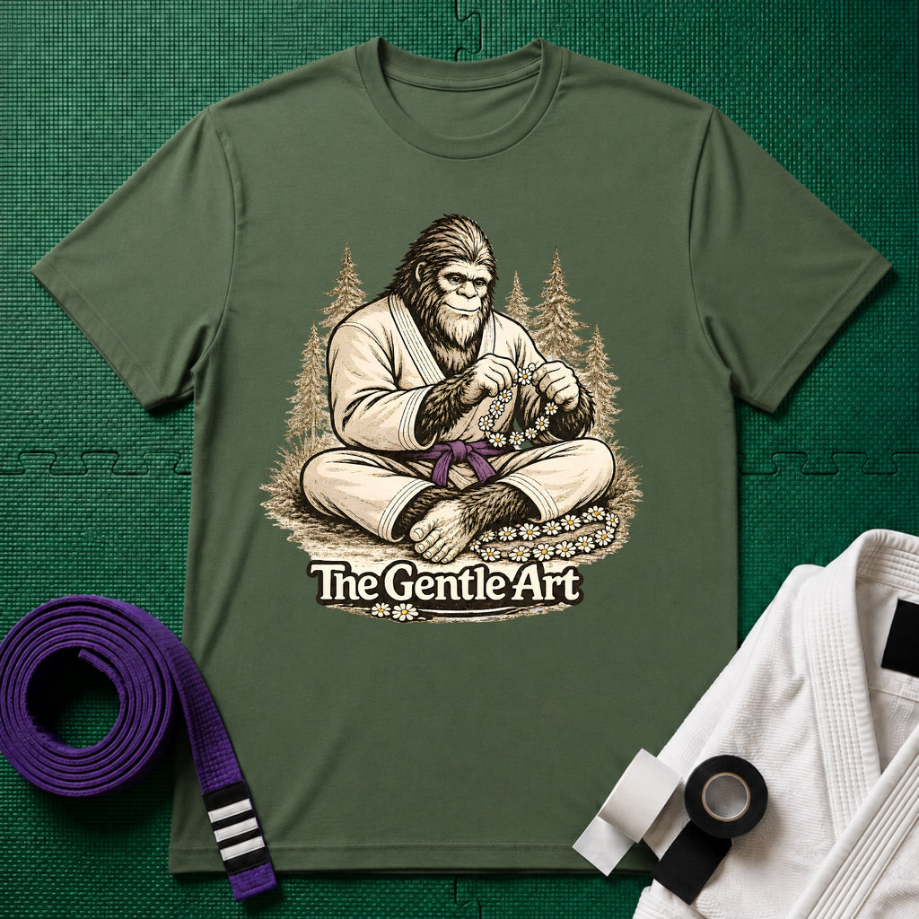 Bigfoot Daisy Purple Belt T-Shirt