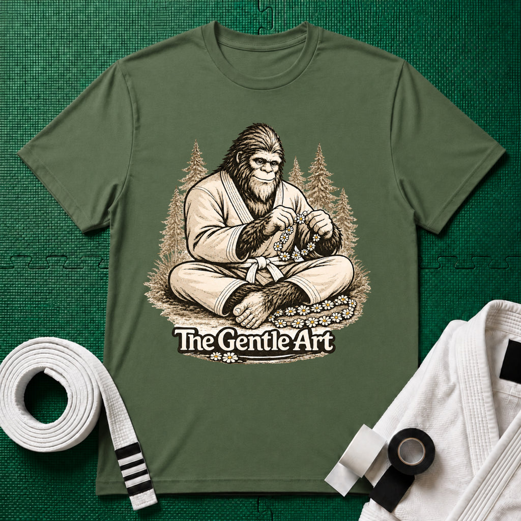 Bigfoot Daisy White Belt T-Shirt