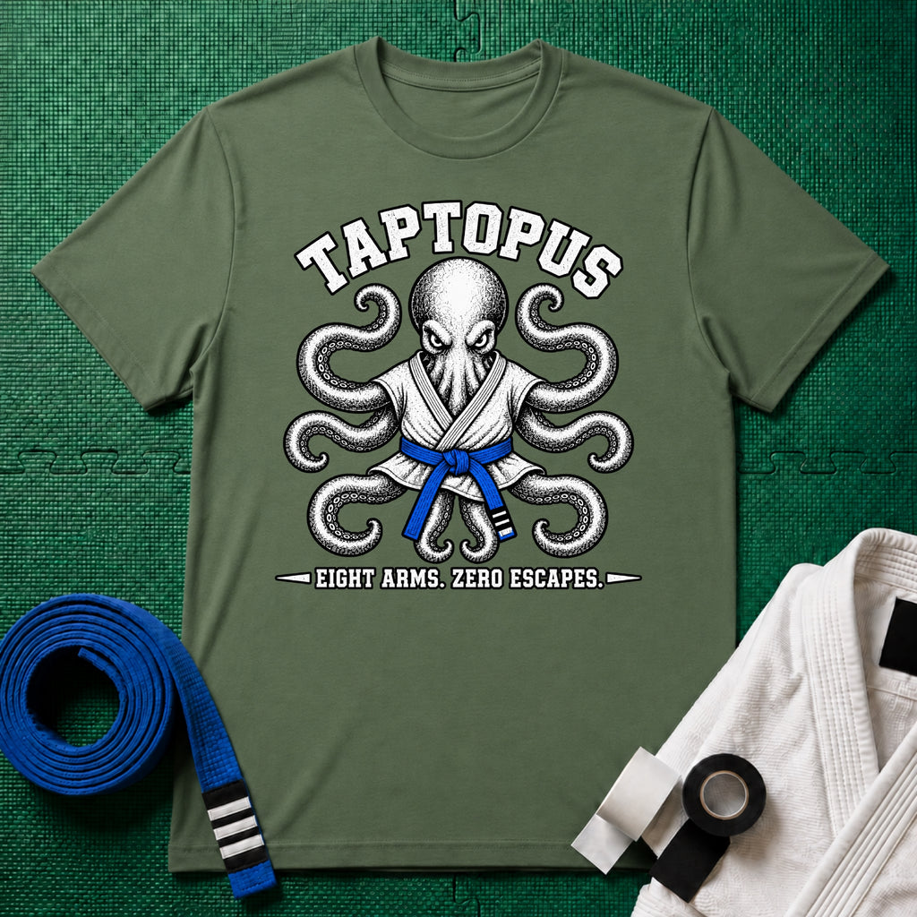 Taptopus Blue Belt T-Shirt