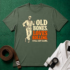 Old Bones T-Shirt in Military Green