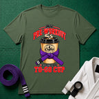 To Go Cup Purple Belt T-Shirt